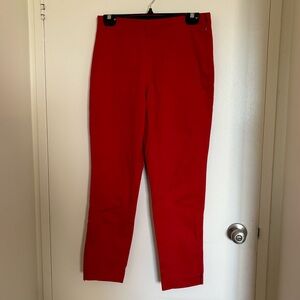 COPY - Old Navy Pixie Skinny Red Ankle Pants (size 8)